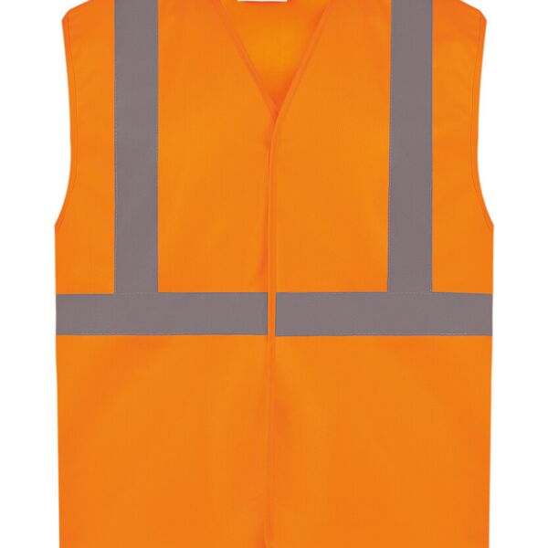 Hi-vis railway waistcoat class 2 (HVW118PE) Thumbnail